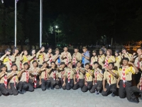 GERAKAN PRAMUKA SMA NEGERI 2 DEMAK IKUT SERTA RUJ KWARTIR CABANG DEMAK